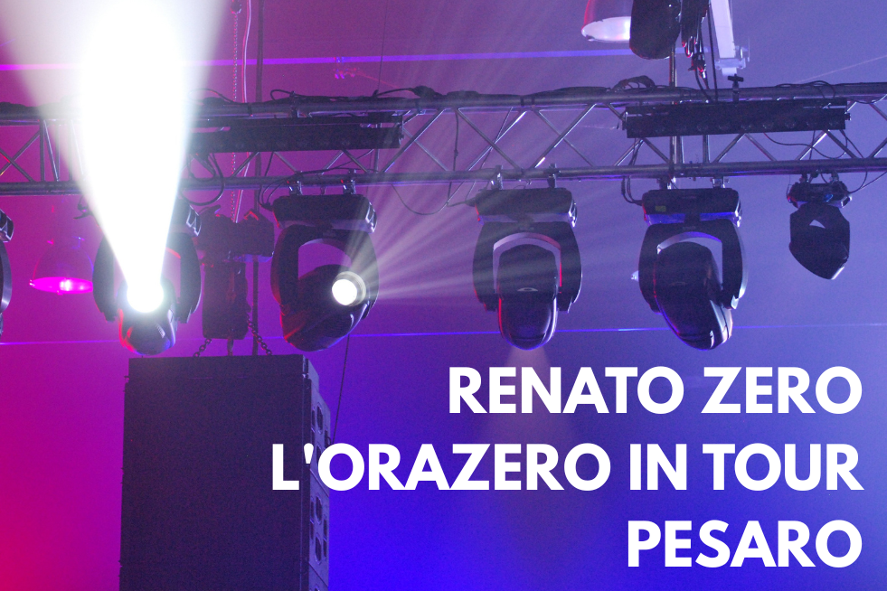 RENATO ZERO - L'ORAZERO IN TOUR A PESARO